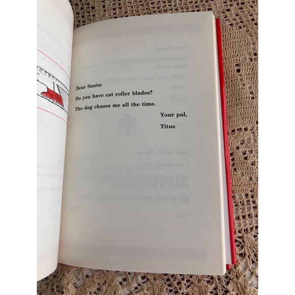 1997 Cats' Letters to Santa by Bill Adler - Picture 5 of 6